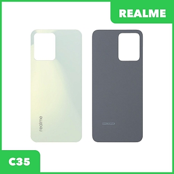 Задняя крышка корпуса для телефона Realme С35 (зеленый)